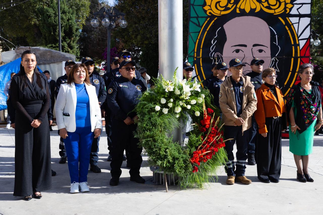 Huamantla conmemora el Día Nacional de Protección Civil